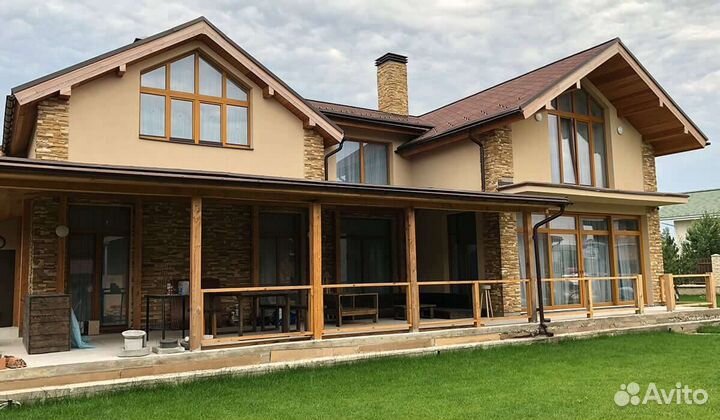 Пластиковые окна на дачу и в дом с отделкой