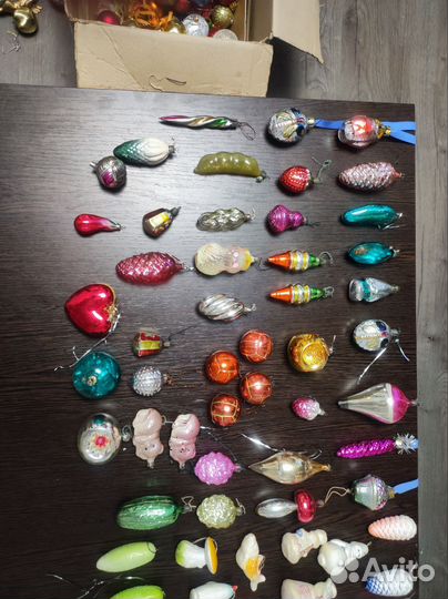 Елочные игрушки СССР