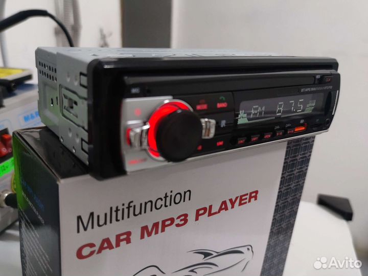 Магнитола 1-дин JSD-520, Bluetooth/зарядка USB