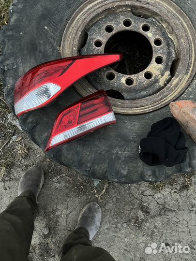 Задние стопы хундай i40 правые