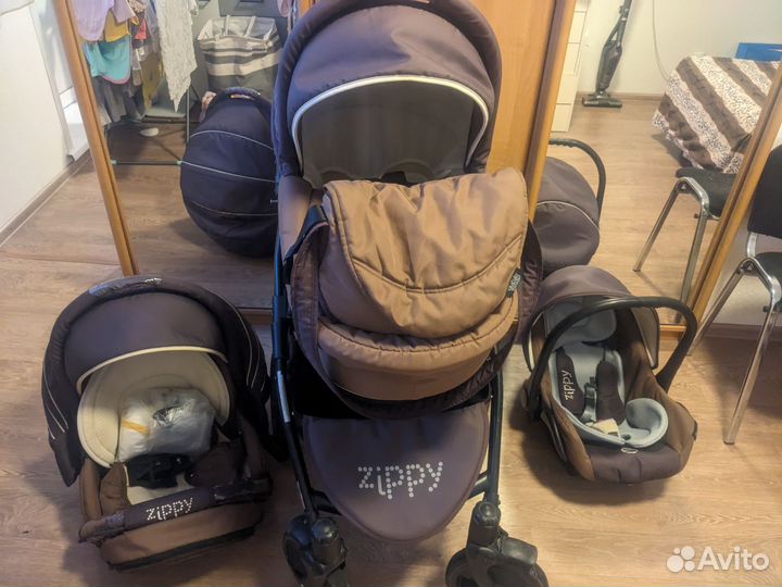 Коляска tutis zippy 3 в 1
