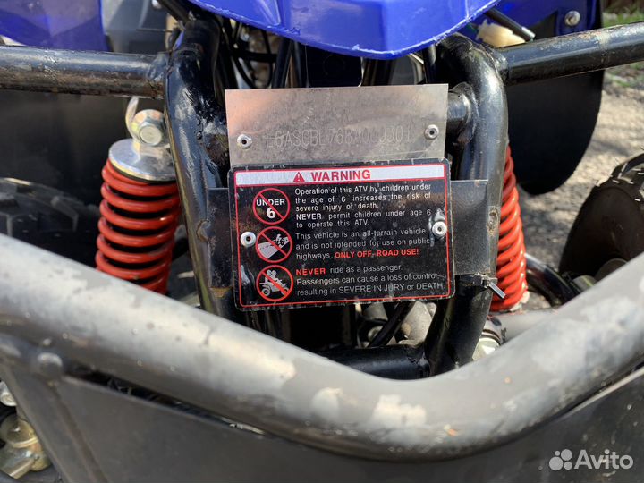 Детский квадроцикл Irbis 