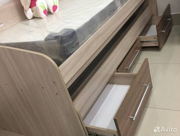 Выдвижная кровать для 2-х детей