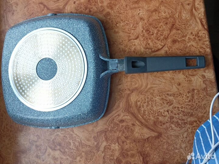 Сковорода-гриль антипригарная квадратная 30 см