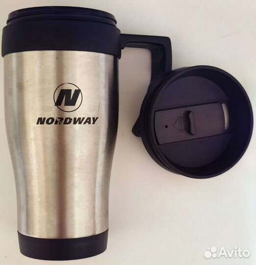 Термокружка Nordway 0,4л сталь