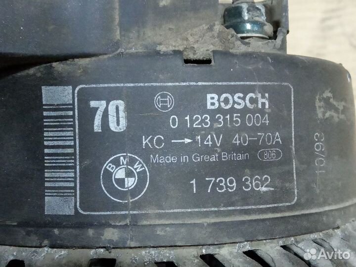 Генератор BMW E36 316i