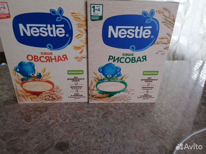 Детские каши. Nestle
