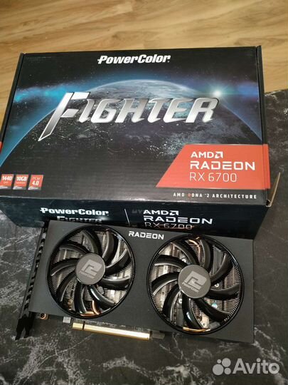 Видеокарта powerColor Radeon RX6700