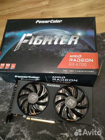 Видеокарта powerColor Radeon RX6700