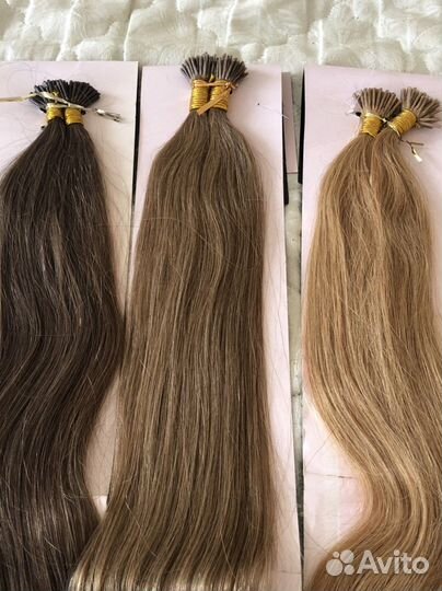 Волосы для наращивания натуральные славянка 60 см