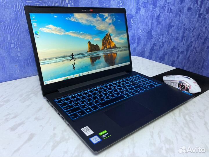 Мощный игровой Lenovo Core i5/ GTX 1650/ 16Gb/ SSD
