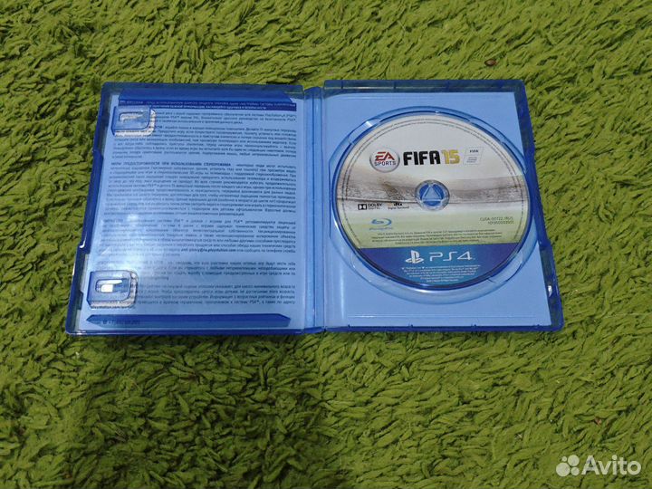 Fifa 15 ps4 диск