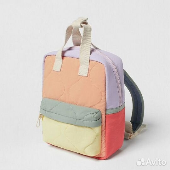 Рюкзак стеганый для девочки зара