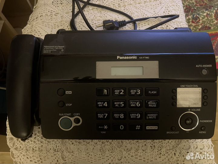 Факс Panasonic KX-FT982 бу