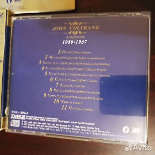 John Coltrane 1997 Anthology 20bit K2 Victor