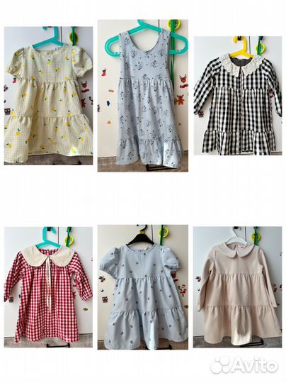 Платье для девочки 98