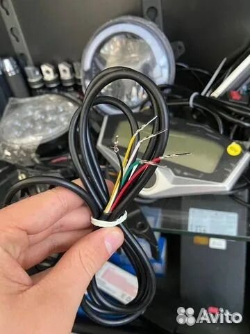 Переключатель сигнала и света для электросамоката