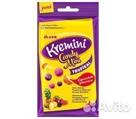 Опт - Жевательные конфеты Kremini Candy Mini Троп