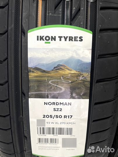 Ikon Tyres Nordman SZ2 205/50 R17 94W