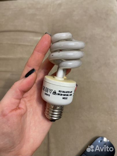 Уф лампа UVB100 для черепах