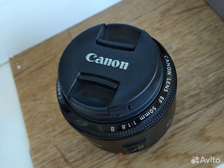 Объектив Canon EF 50mm 1.8 ii