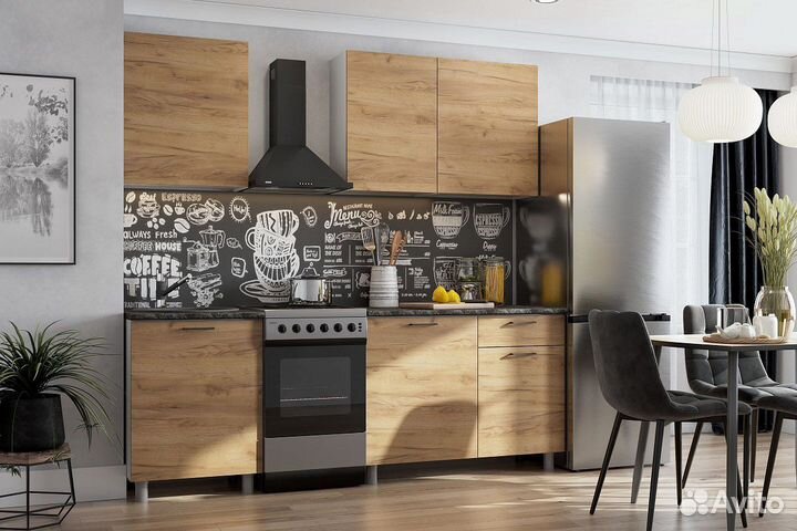 Кухонный гарнитур со столешницей