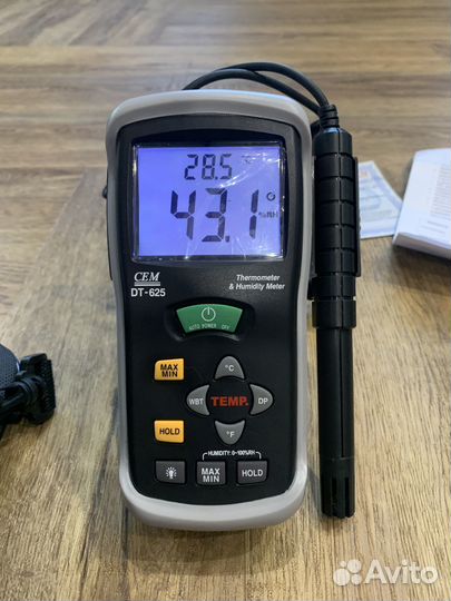 Термогигрометр CEM DT-625