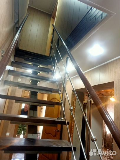 Перила с поручнем пвх