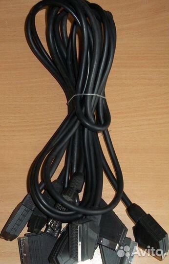 Scart-scart кабели - 21Pin (In/Out). 1,05/1,35 м