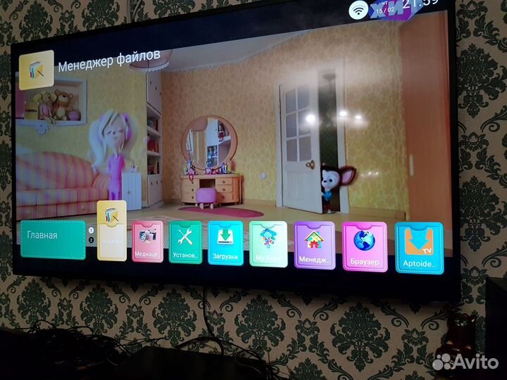 Телевизор BBK 55 дюймов androib