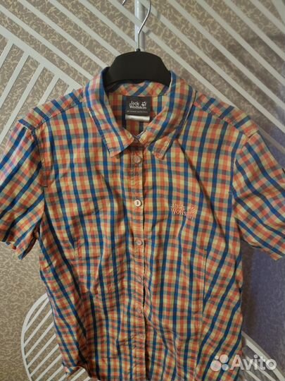 Jack wolfskin рубашка