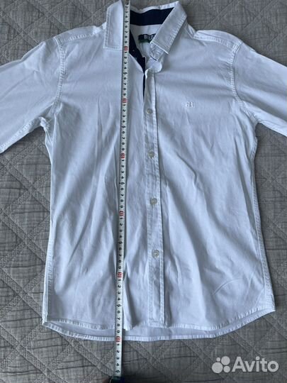 Рубашка белая, 134-140