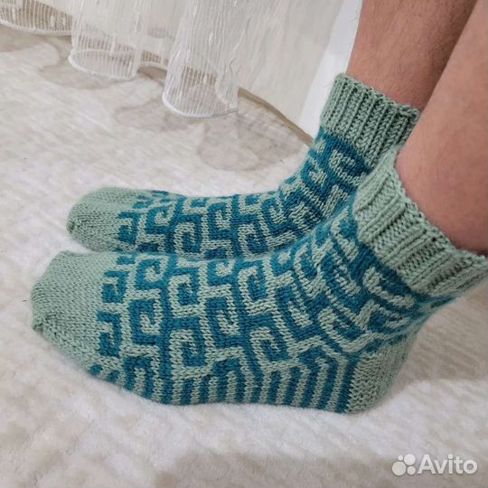 Носки вязаные ручной работы