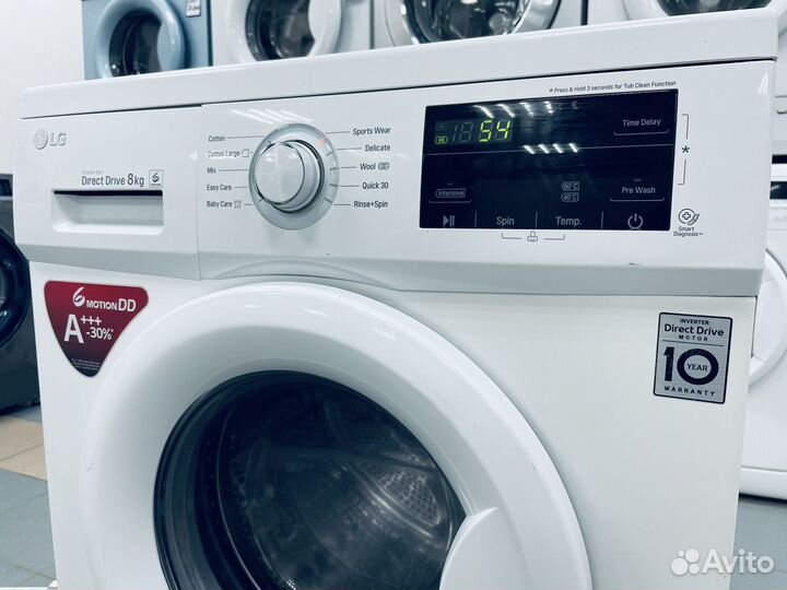 Стиральная машина бу. 8кг. Гарантия. Доставка