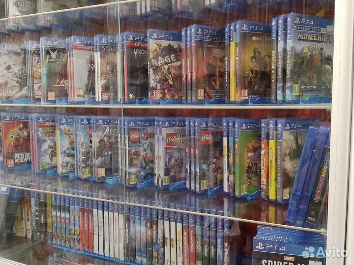 Игры PS4, PlayStation 4, диски, игры на дисках