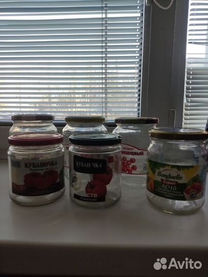 Банки стеклянные 0,7; 0,5; 0,45