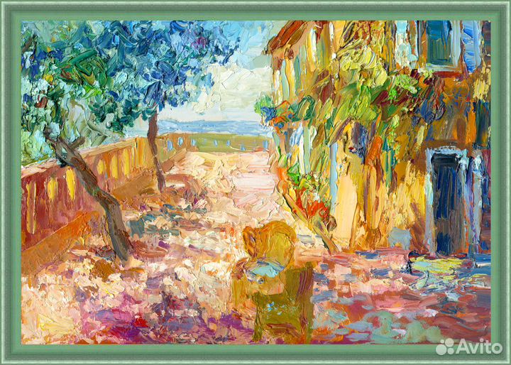 Живопись Картина в Подарок Вилла у моря