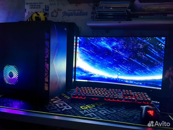 Игровой компьютер пк Intel i5/RX580/16Gb