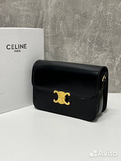 Сумка женская celine через плечо люкс