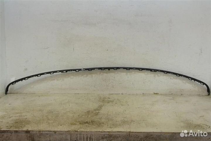 Молдинг заднего бампера центральный Audi Q7 2015