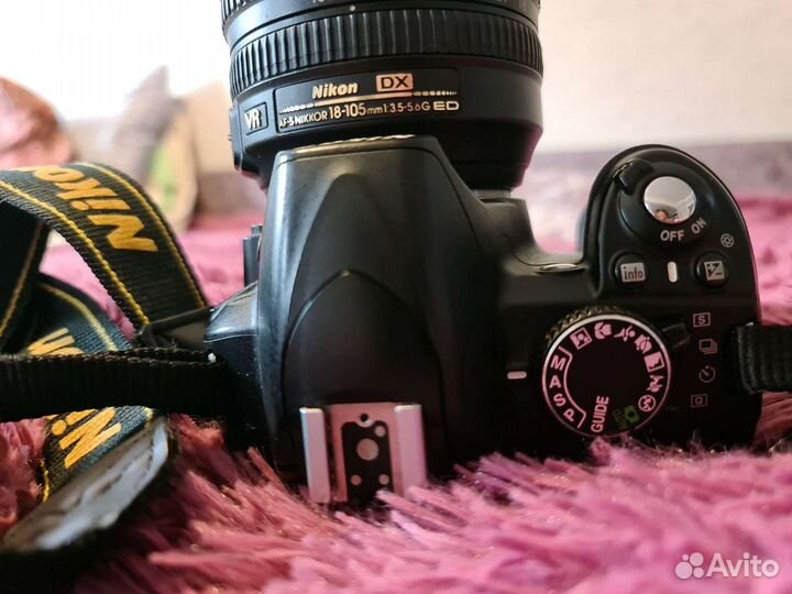 Фотоаппарат Nikon D3100 Kit 18-105 VR + вспышка