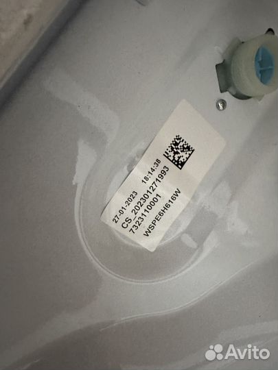 Стиральная машина wspe6h616w мятая