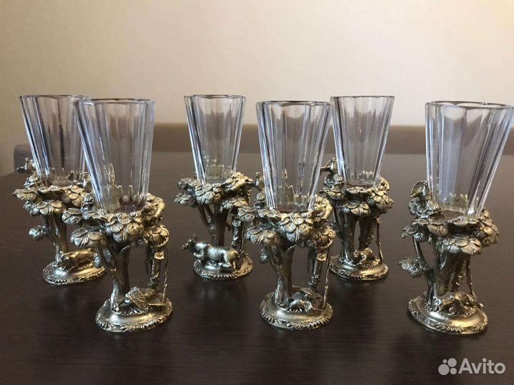 Стопка ручной работы/ латунь 