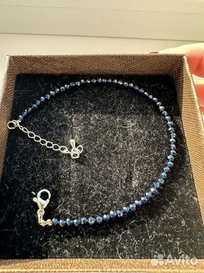 Браслет с сапфирами