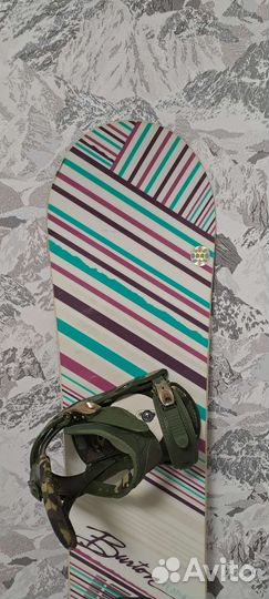 Сноуборд Burton Feather 144cm+крепления Burton