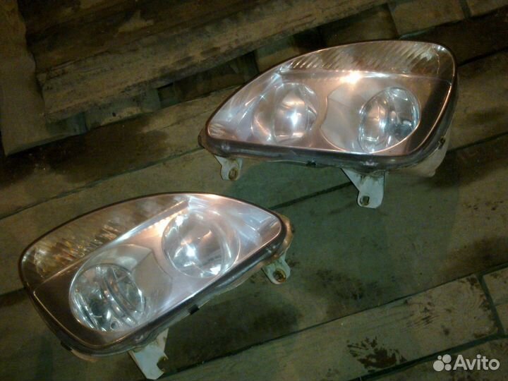 Фара передняя стекло пластик газель на запчасти бу