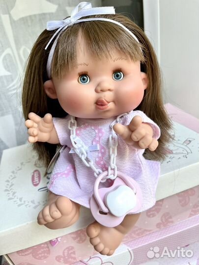 Испанские ванильные пупсы Nines d’Onil 26 см