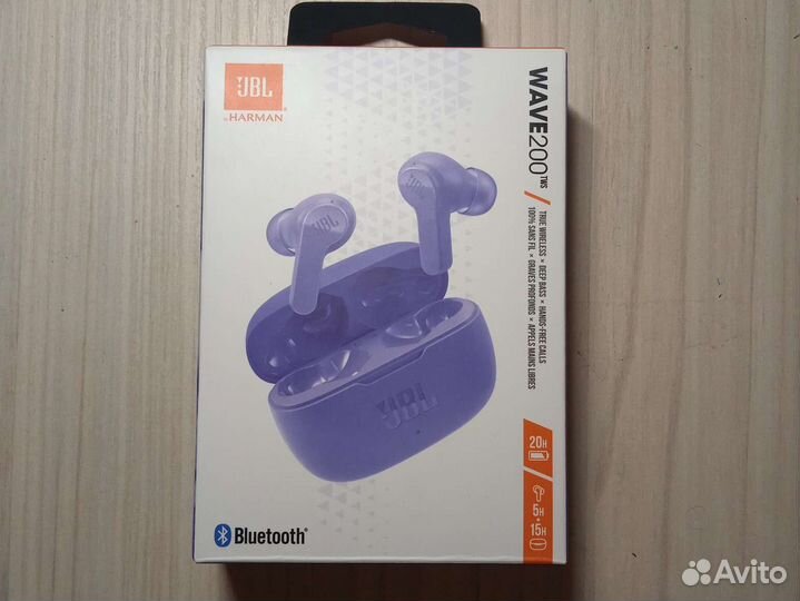 Беспроводные наушники jbl wave 200 tws