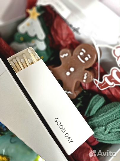 Подарочный набор аромасвечи ручной работы