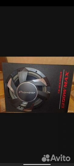 Автосабвуфер активный Pioneer TS-WX300A